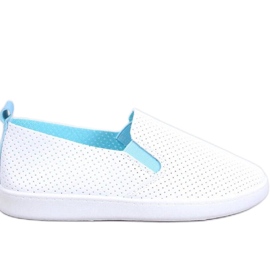 Baskets slip-on Jousse BLANC/BLEU - Inello