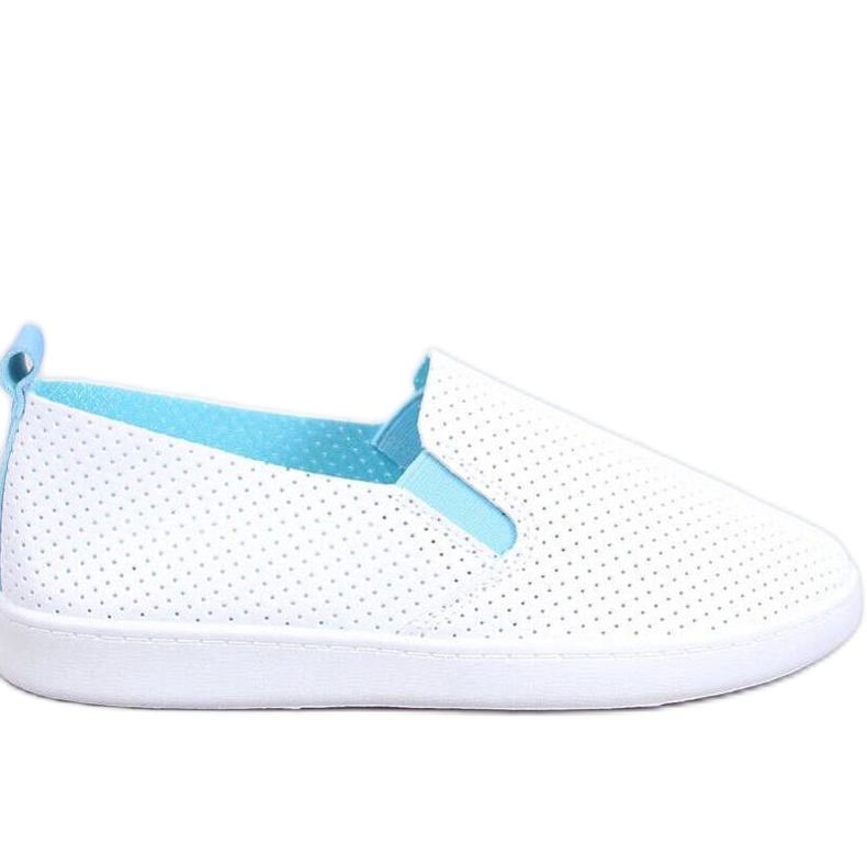 Baskets slip-on Jousse BLANC/BLEU - Inello