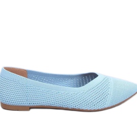 Ballerines ajourées amande Sotty Bleu - Inello