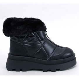 Tavaris Bottes de neige noires avec fourrure - Inello