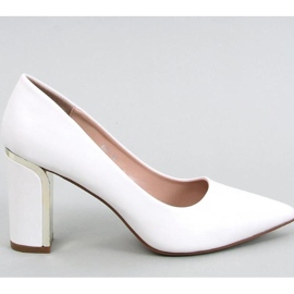 Laurents Escarpins à talon blancs - Inello blanche