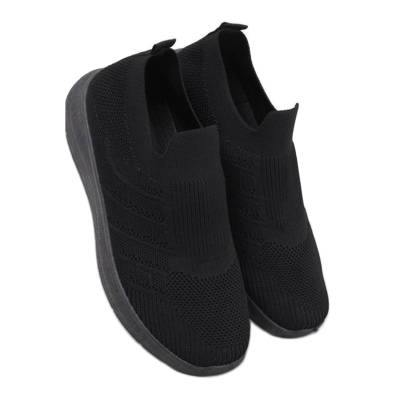 Chaussures chaussettes à enfiler Groppi Allblack - Inello le noir Chaussures chaussettes à enfiler Groppi Allblack - Inello le noir