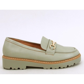 Mocassins plateforme Nivetti Verts - Inello