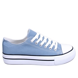 Baskets classiques pour femmes Fargis L.BLUE - Inello bleu