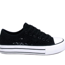 Ferrie Baskets noires à lacets - Inello