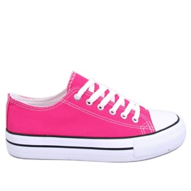 Baskets classiques femme Fargis Fuchsia - Inello rose