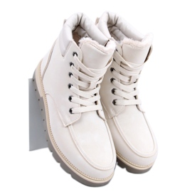 Bottines trappeur isolées Germano Beige - Inello