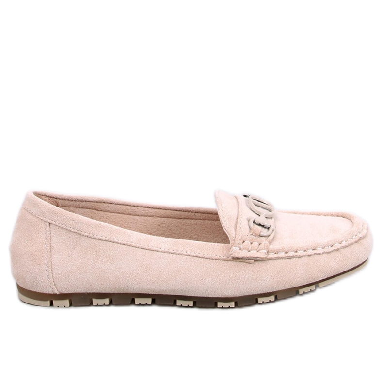 Mocassins femme en daim Trabei Beige - Inello