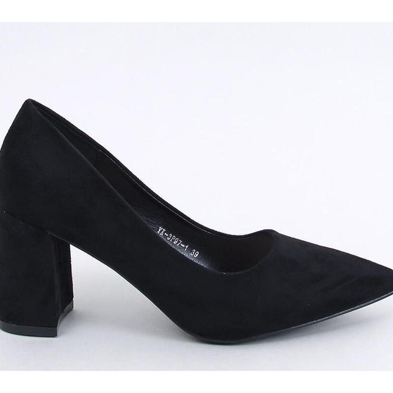 Escarpins à talons larges Clairay noirs - Inello le noir