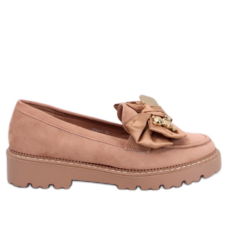 Mocassins Pennsy Camel avec ours en peluche décoratif - Inello brun Mocassins Pennsy Camel avec ours en peluche décoratif - Inello brun