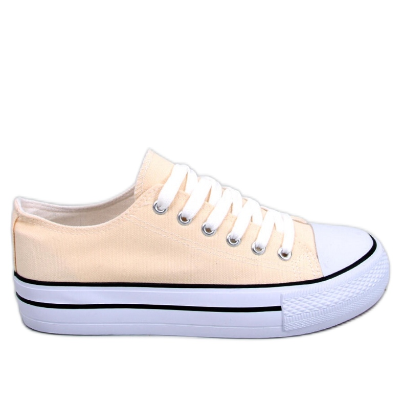 Baskets classiques femme Fargis Beige - Inello