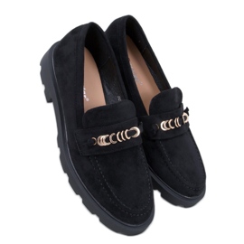 Mocassins femme Molla Noir - Inello