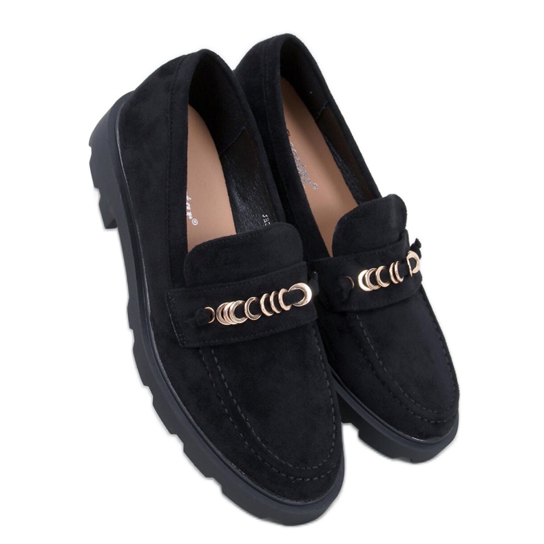 Mocassins femme Molla Noir - Inello le noir