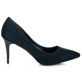 Comer Escarpins en daim bleu