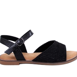 Sandales femme Mollies noires - Inello