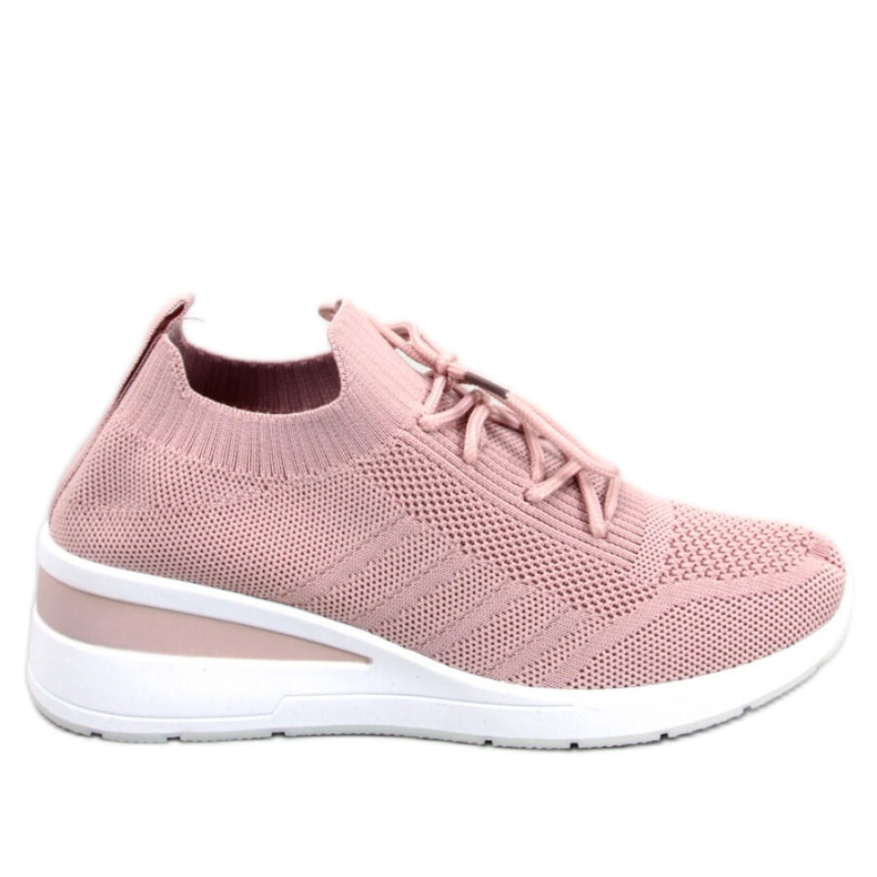 Croft Chaussures de sport compensées cachées roses - Inello Croft Chaussures de sport compensées cachées roses - Inello