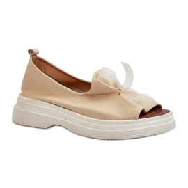 Step in style Sandales Modèle Zazoo 2939 Beige Clair - Entrez avec style
