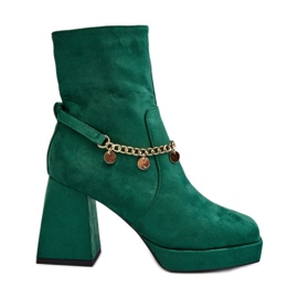 Step in style Bottes Modèle Tiselo 168-500 Vert - Entrez avec style