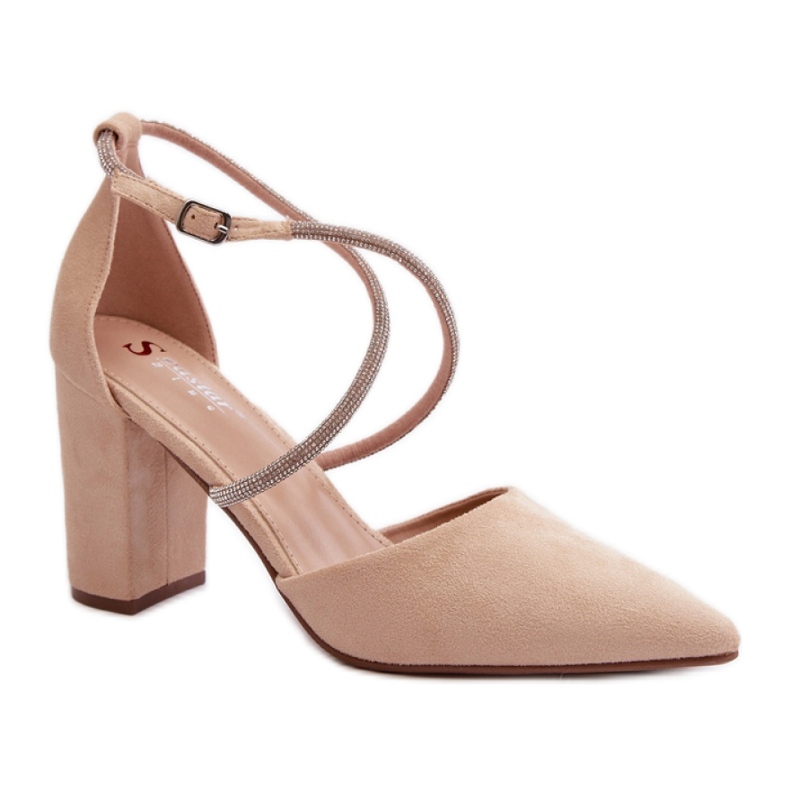 Step in style Escarpins Modèle Lagra QA205P Beige - Entrez avec style