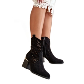 Step in style Bottes Modèle Sevana NS526P Noir - Entrez avec style le noir