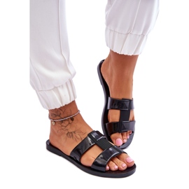 Step in style Sandale Tongs Modèle Zaxy JJ285263 Noir - Entrez dans le style le noir