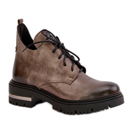 Step in style Bottes Modèle Zazoo 60309 Beige Foncé - Entrez avec style