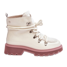 Step in style Trappers Modèle Goe MM2N4083 Blanc - Entrez avec style