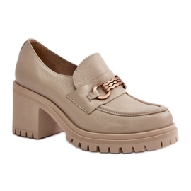 Step in style Chaussures Modèle Zazoo 20175 Beige Clair - Entrez avec style