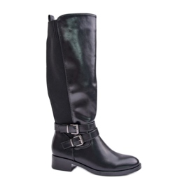 Step in style Bottes Modèle Lotina CHC316 Noir - Entrez avec style le noir