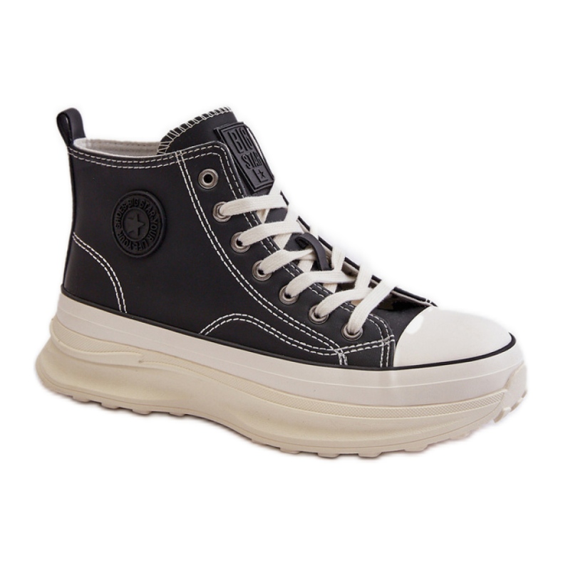 Step in style Baskets Modèle Big Star OO274063 Noir - Entrez dans le style le noir