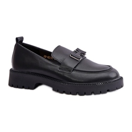 Step in style Mocassins Modèle Vinceza 62187 Cuir Noir - Entrez avec style le noir