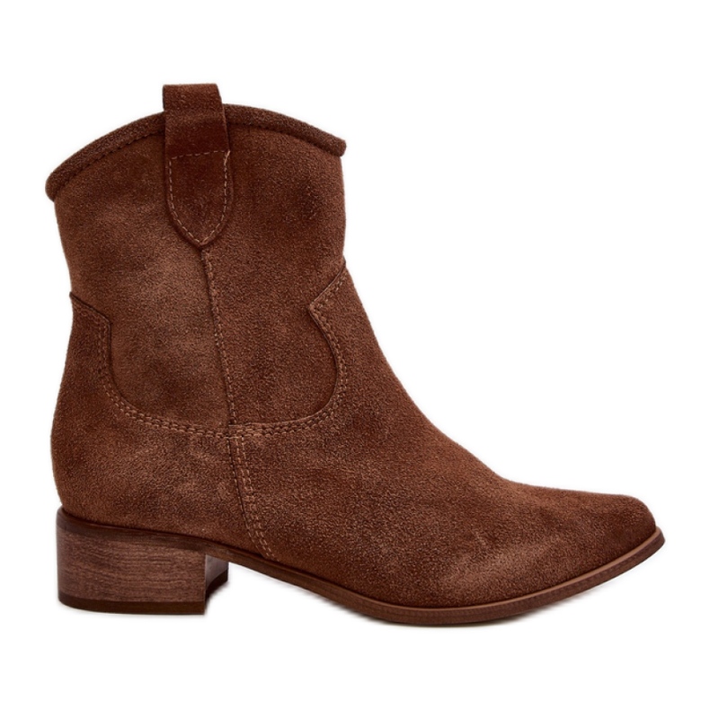 Step in style Bottes Modèle Zazoo 3329 Marron Daim - Entrez avec style brun