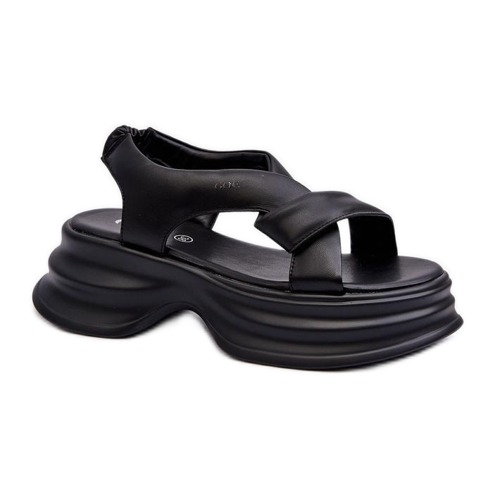 Step in style Sandales Modèle Goe NN2N4106 Noir - Entrez avec style le noir
