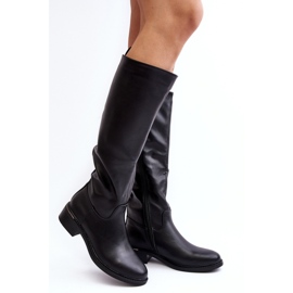 Step in style Bottes Modèle Aviare YY51 Noir - Entrez avec style le noir