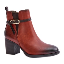 Step in style Bottes Modèle Zinithia ASA250-2 Marron - Entrez avec style brun