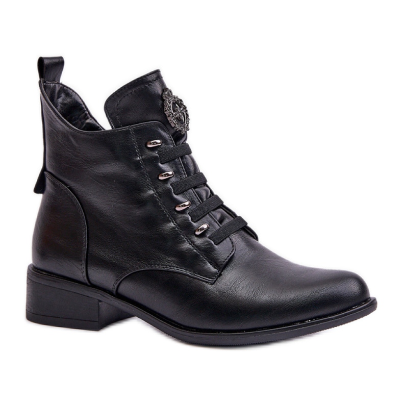 Step in style Bottes Modèle Nevalia ASA198-21 Noir - Entrez avec style le noir