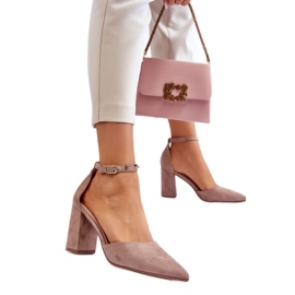 Step in style Escarpins Modèle Lexie QA203P Beige Foncé - Entrez avec style