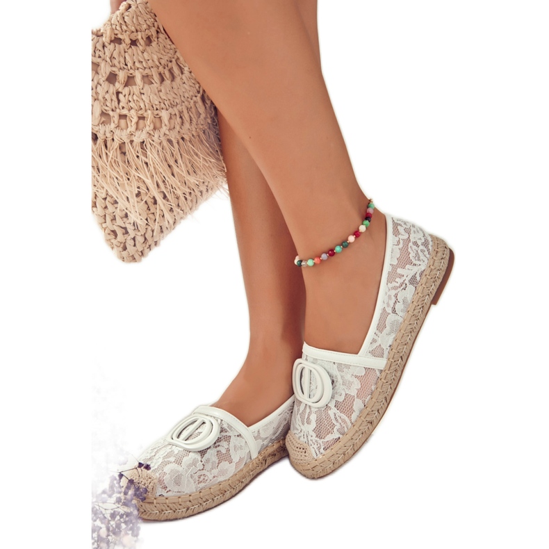 Step in style Espadrilles Modèle Summer Dream GG-52 Blanc - Entrez avec style blanche