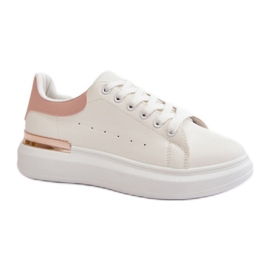 Step in style Baskets Modèle Nevelena JDJ-18 Blanc/Rose - Entrez avec style