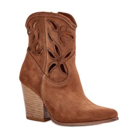 Step in style Bottes Modèle Lewski 3612 Marron - Entrez avec style beige