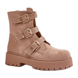 Step in style Bottes Modèle Tiaeliana HB-276 Beige - Entrez avec style Step in style Bottes Modèle Tiaeliana HB-276 Beige - Entrez avec style