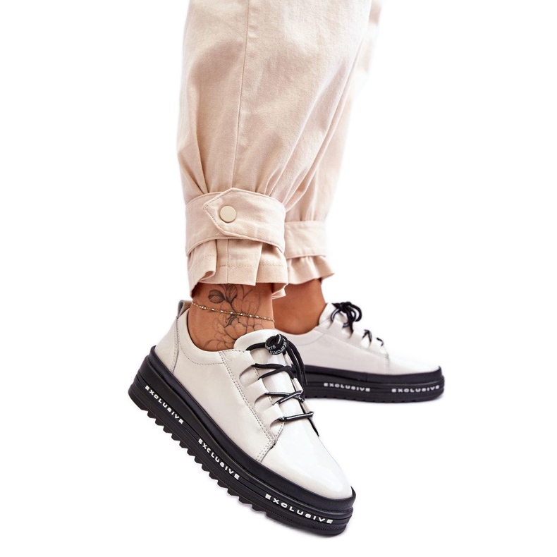 Step in style Chaussures de Sport Modèle S.Barski LR592B Beige - Entrez avec style