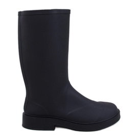 Bottes de pluie mates femme Meness noires