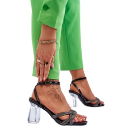 Step in style Sandales Modèle Randy MR-13 Noir - Entrez avec style