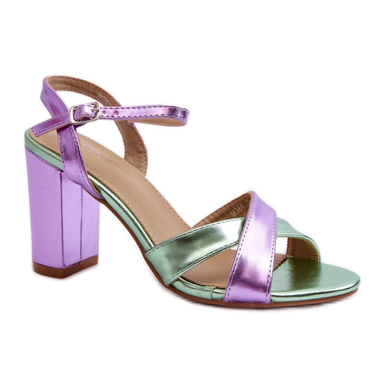Step in style Sandales Modèle Abilica M366 Violet - Entrez avec style