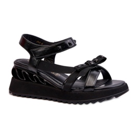 Step in style Sandales Modèle Da CR956 Noir - Entrez avec style le noir
