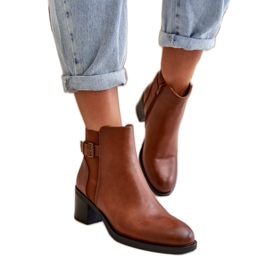 Step in style Bottes Modèle Nevillira DA110 Camel - Entrez avec style brun
