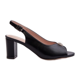 Step in style Sandales Modèle Trasea 24SD98-6785 Noir - Entrez avec style le noir