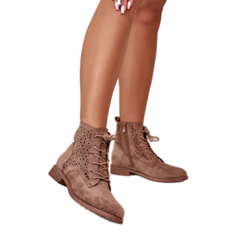 Step in style Bottes Modèle S.Barski HY66-136 Marron - Entrez avec style brun