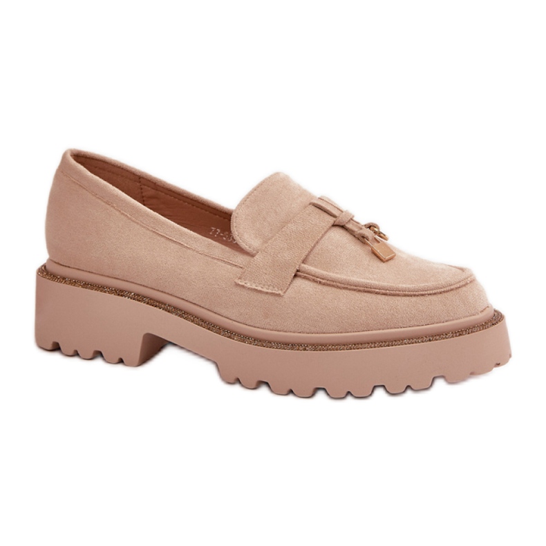Step in style Mocassins Modèle Verindalle 77-533 Beige Clair - Entrez avec style